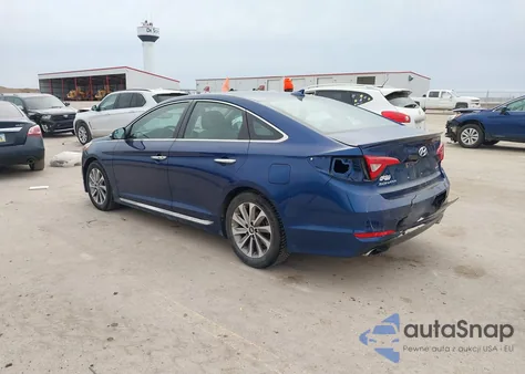 2017 Hyundai Sonata Sport z USA, uszkodzony, nr VIN 5NPE34AF3HH469170